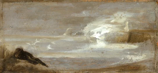 Pejzaż morski, ok. 1850-60